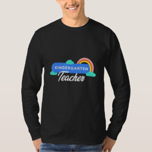 Mens Kindergarten Teacher Virtual Learning School T-Shirt