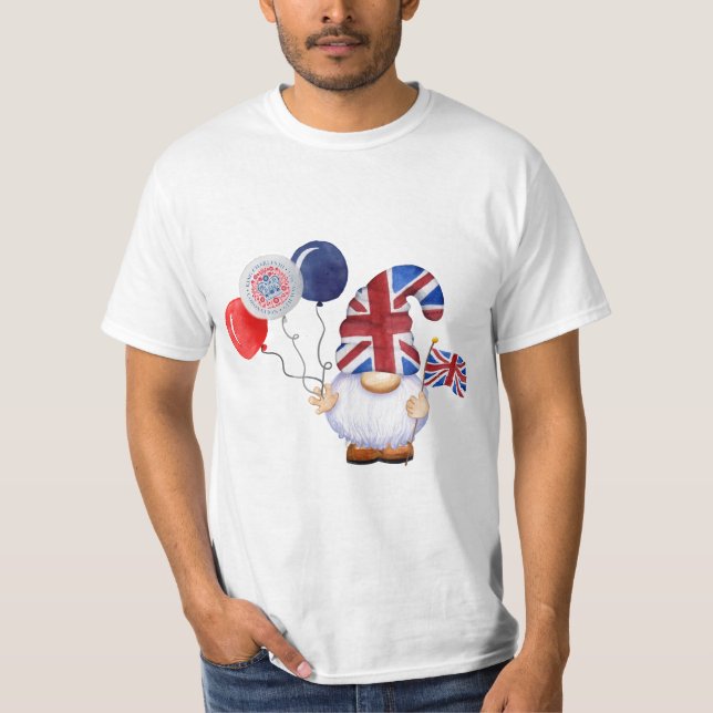 Men's King Charles III Coronation T-Shirt (Front)