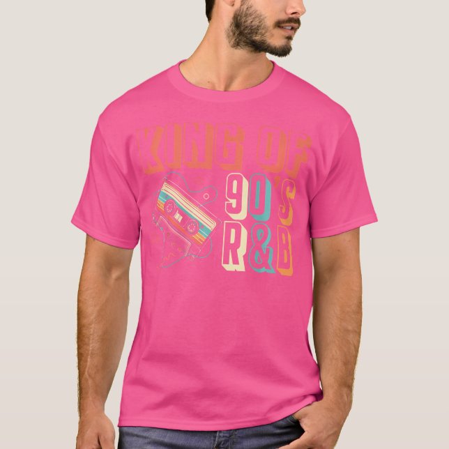 Mens King Of 90S Rb Music Lover T-Shirt (Front)