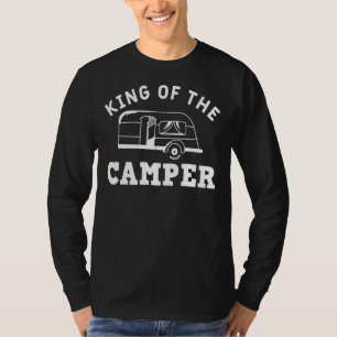Mens King Of The Camper Motorhome Camper Trailer C T-Shirt