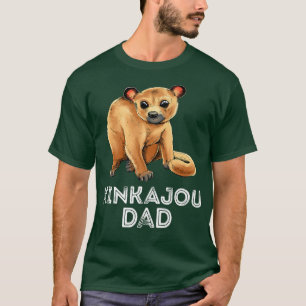 Mens Kinkajou Dad Father Honey Bear Night Ape Kink T-Shirt