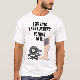 MEN'S KNEE SURGERY SHIRT - I SURVIVED-NUTS & BOLTS