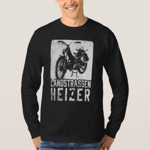 Mens Landstrasse Heater Moped Moped Mokick Scooter T-Shirt