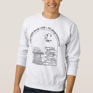 Men's Late Night Book Club Crew Sweatshirt