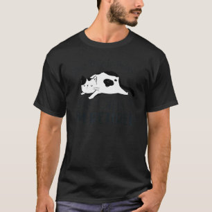 Mens Lazy Cat I'm Retired Men Humour Retirement P T-Shirt