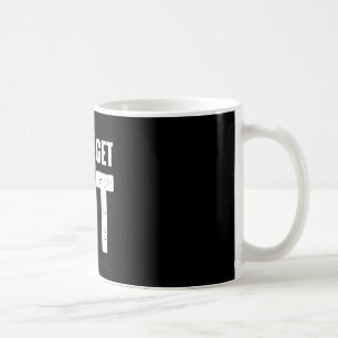 Mens let's get lit funny july 4th fireworks coffee mug