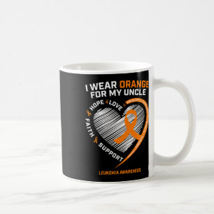 Men's Leukaemia Awareness Gifts Uncle Women Kids L Coffee Mug