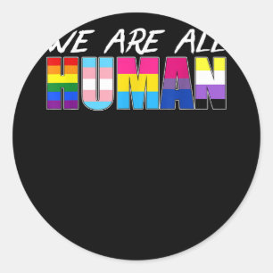 Mens LGBT Paint Splatters Gay Bear  Classic Round Sticker