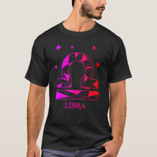 Mens Libra Zodiac For People Who Love Astrology T-Shirt