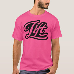 Mens LIFT Gym Fitness Workout Bodybuilding Motivat T-Shirt