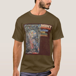 Men's Living The Luxury Brown T-Shirt
