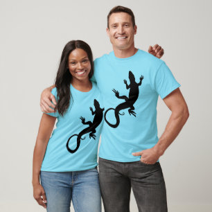 Men's Lizard Jersey Cool Reptile Lizard Art Shirt