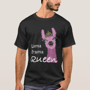 Mens Llama drama queen Premium T-Shirt
