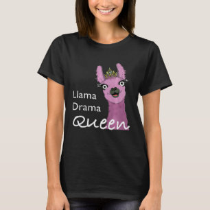 Mens Llama drama queen Premium T-Shirt