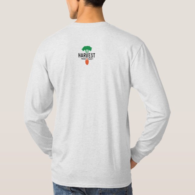 Mens long sleeve "I'm a lil chilli" T-Shirt (Back)