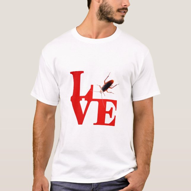 Men's LOVE (with cockroach) T-Shirt (Front)