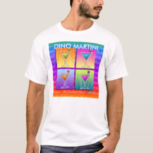 Men's Lt. Tees - Pop Art Martinis