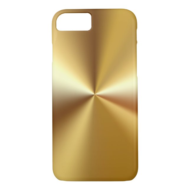 Men's Luxury Gold Look Case-Mate iPhone Case (Back)