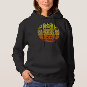 Mens Made In Fort Sill Grumpy Old Veteran Field Ar Hoodie