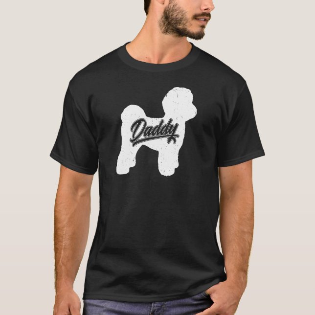 Mens Maltese Daddy Dog Owner Papa Fathers Of Malte T-Shirt (Front)