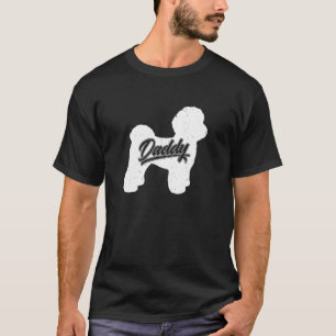 Mens Maltese Daddy Dog Owner Papa Fathers Of Malte T-Shirt