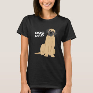 Mens Mastiff Dog Dad Man T-Shirt