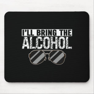 Mens matching bachelor party groom groomsmen mouse mat