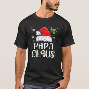 Mens Matching Family Christmas Pyjamas Xmas Lights T-Shirt