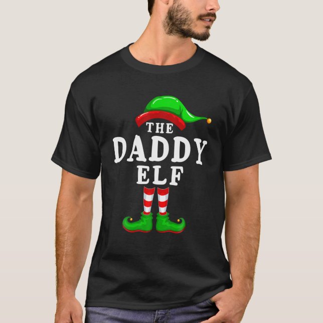 Mens Matching Family Group Christmas Funny The Dad T-Shirt (Front)