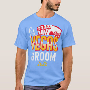 Mens Matching Las Vegas Wedding Bride and Groom Ve T-Shirt