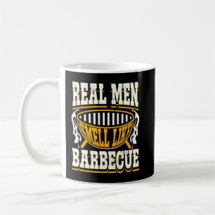 Mens Meat Smoking Design For Barbecue Lover Smell  Coffee Mug