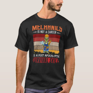 Mens Mechanic Is Not A Career Technician Engineer T-Shirt