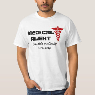 Mens medical alert shirt