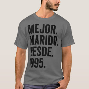 Mens Mejor Marido Desde 1995 27th wedding anniver T-Shirt