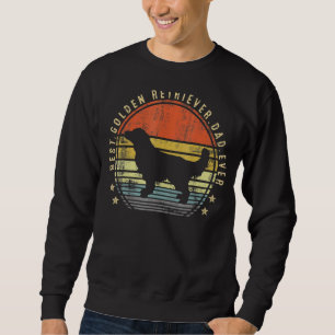 Mens Mens Best Golden Retriever Dad Ever Daddy Dog Sweatshirt