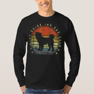 Mens Mens Best Shiba Inu Dad Ever Daddy Dog Owner T-Shirt
