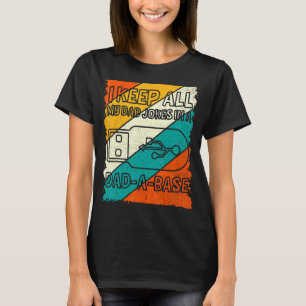 Mens Mens Father's Day I Keep All My Dad Jokes In  T-Shirt