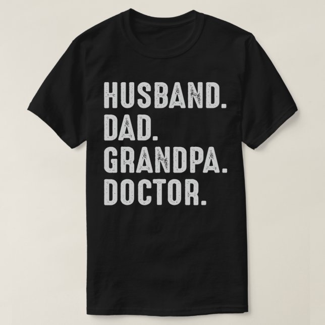 Mens Mens Grandpa  for Doctors Birthday Christmas  T-Shirt (Design Front)