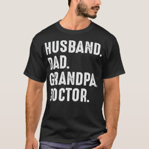 Mens Mens Grandpa for Doctors Birthday Christmas T-Shirt