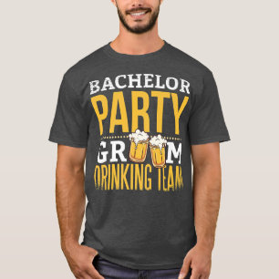 Mens Mens Groom Drinking Team JGA Men Stag Night50 T-Shirt