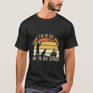 Mens Men's Hunting Outfit For The Duck Call On The T-Shirt