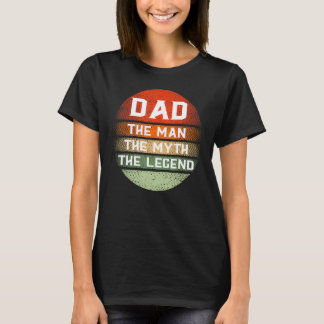 Mens Mens Papa Man Myth Legend Dad Father  Fathers T-Shirt