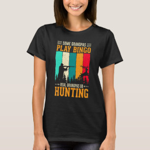 Mens Men's Some Grandpas Play Bingo Real Grandpas  T-Shirt