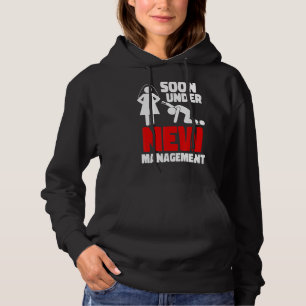Mens Mens Under New Management Groom Bachelor Part Hoodie