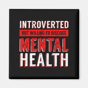 Mens Mental Health Awareness Depression Magnet