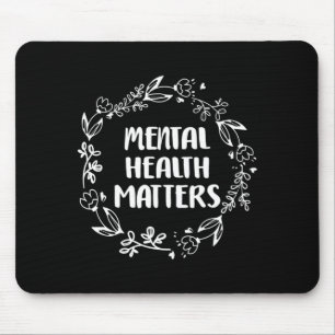 Mens Mental Health Matters Awareness Prevention Mouse Mat