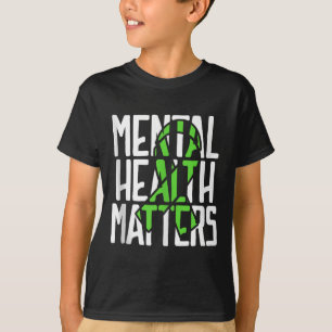 Mens Mental Health S Fight Stigma Mental Health Aw T-Shirt