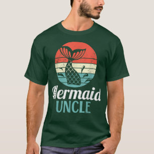 Mens Mermaid Uncle for a Mermaid Bride T-Shirt