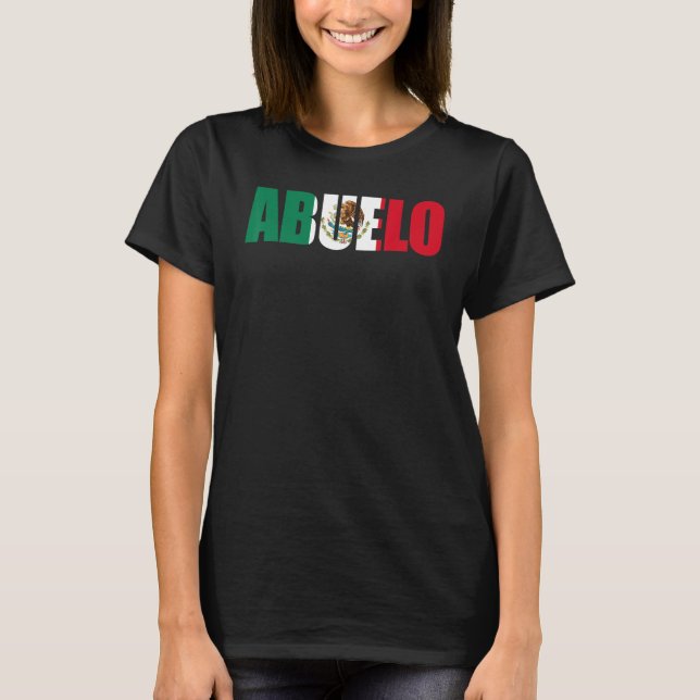 Mens  Mexican Abuelo Mexico T-Shirt (Front)