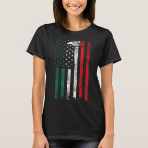 Mens Mexican American Flag Firefighter Cinco De Ma T-Shirt